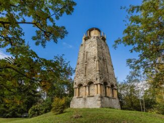 Bismarckova věž na Zelené hoře nedaleko Chebu. Zdroj: Shutterstock.com/Lioneska