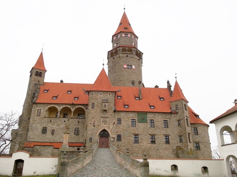 Zdroj foto: Pixabay.cz, hrad Bouzov