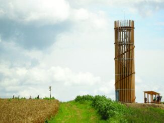 Akátová věž Výhon. Foto: Martin Dratva. Zdroj: Městské kulturní středisko Židlochovice