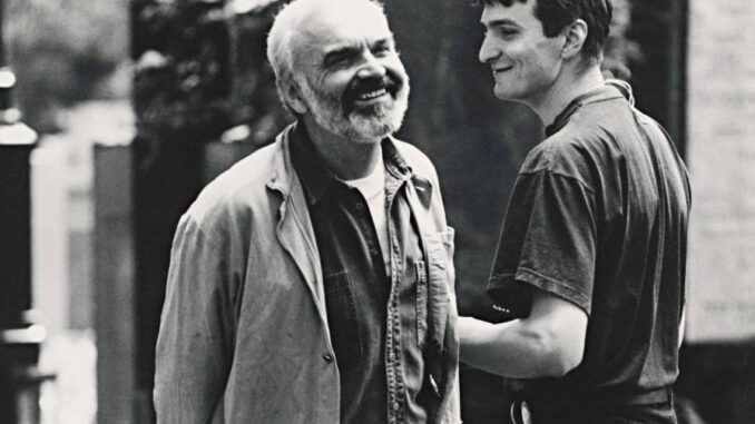 Zdeněk a Jan Svěrákovi. Výřez plakátu. Zdroj: Vlastivědné muzeum v Šumperku.