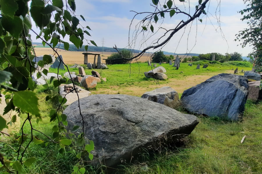 Srbické Stonehenge.