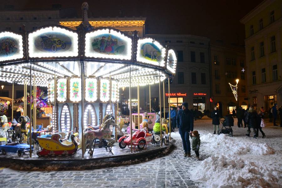 Olomoucké vánoční trhy. Zdroj: Kulturní Olomouc o.p.s.