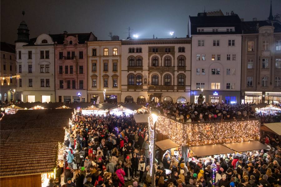 Olomoucké vánoční trhy. Zdroj: Kulturní Olomouc o.p.s.