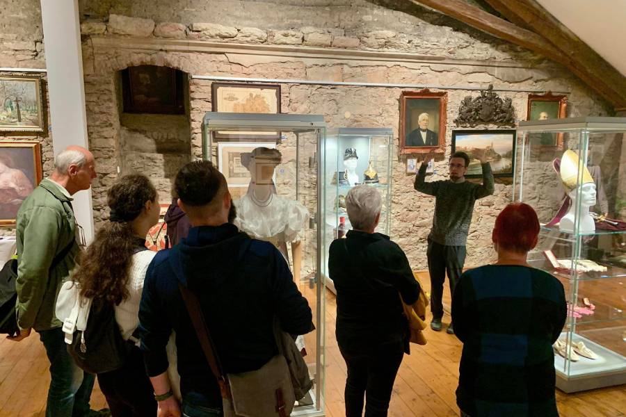 Výstava "Mělník v čase – 750 let města". Zdroj: Regionální muzeum Mělník