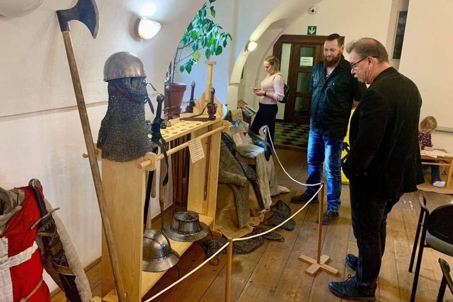 Výstava "Mělník v čase – 750 let města". Zdroj: Regionální muzeum Mělník