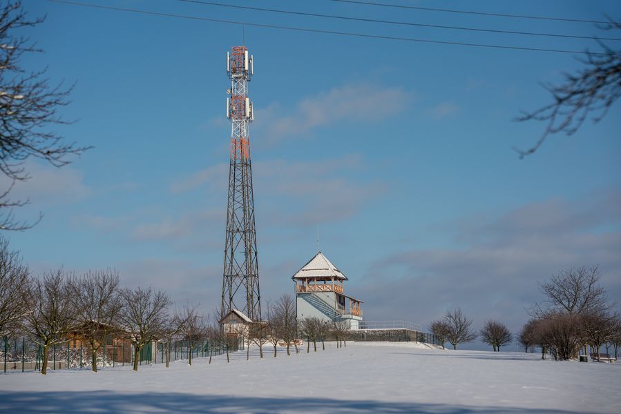 Rozhledna Na Vodojemu. Foto: Vojtěch Doležal. Zdroj: obec Kunovice v okrese Vsetín