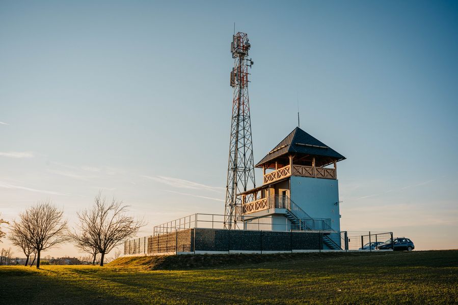 Rozhledna Na Vodojemu. Foto: Vojtěch Doležal. Zdroj: obec Kunovice v okrese Vsetín