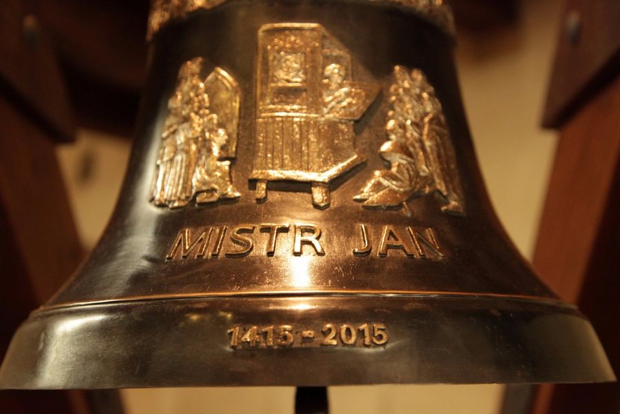 Zvon v Betlémské kapli. Zdroj: www.bethlehemchapel.eu