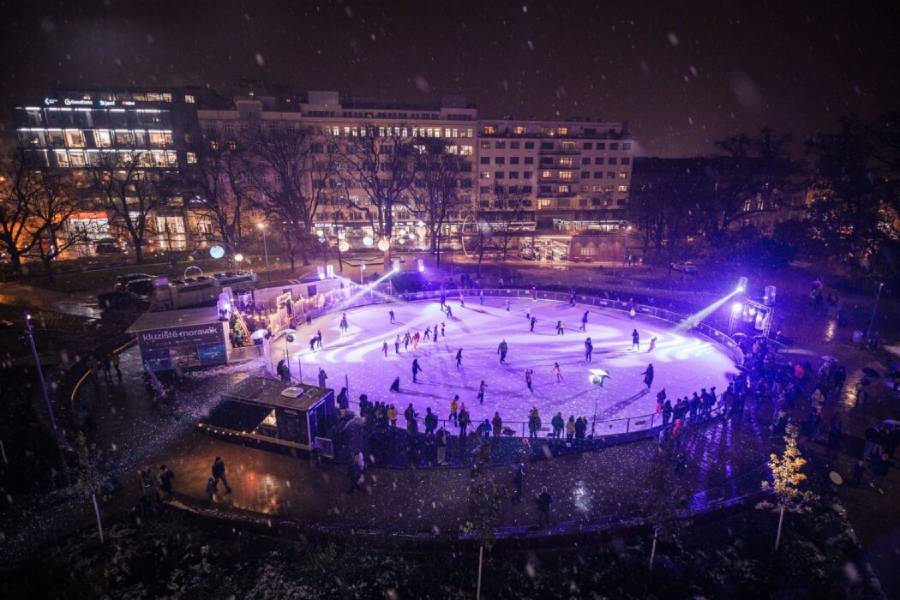 Vánoce na Moravském náměstí v Brně. Zdroj: Úřad městské části Brno-střed