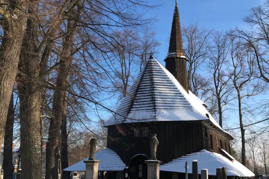 Hřbitovní kostel Panny Marie. Zdroj: Klášter Broumov - Vzdělávací a kulturní centrum 