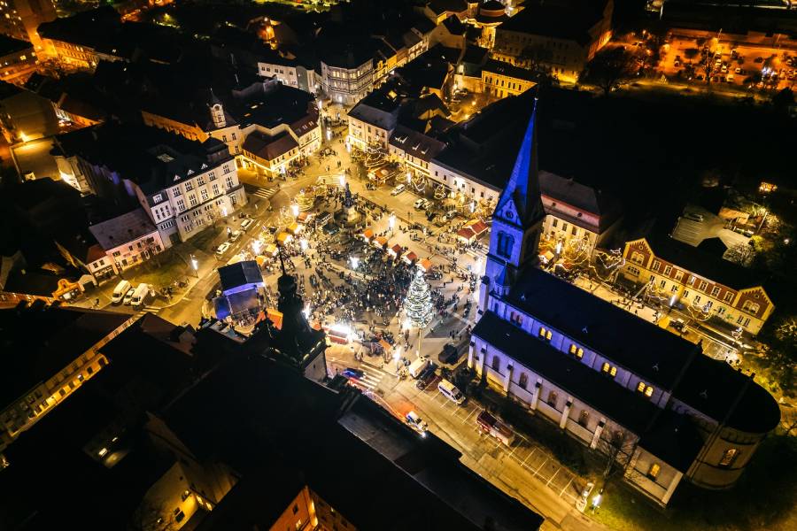 Vánoční Kladno. Zdroj: Město Kladno