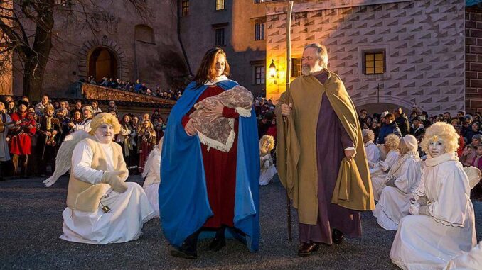 Tradice živých betlémů je stará více než 800 let. Zdroj: Národní památkový ústav