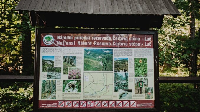 Národní přírodní rezervace Čertova stěna