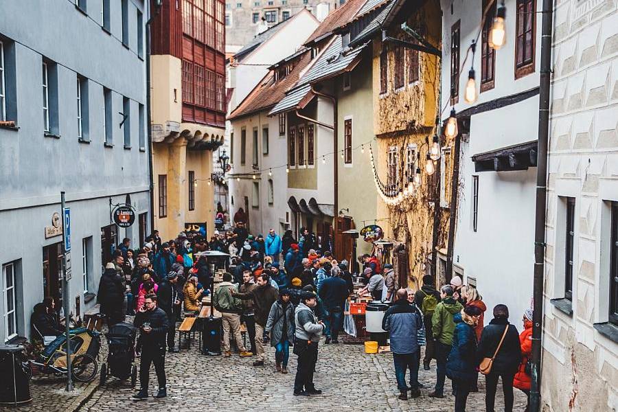 Českokrumlovský masopust. Zdroj: DMO Český Krumlov, z. s.