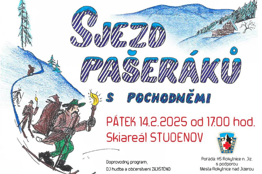 Sjezd pašeráků. Zdroj: Město Rokytnice nad Jizerou