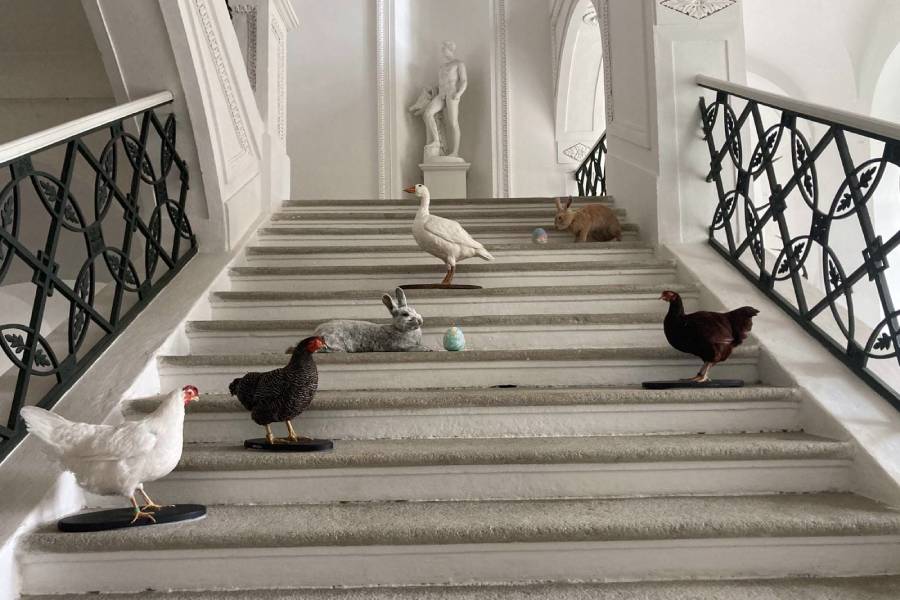 Velikonoce na Kačině. Zdroj: Národní zemědělské muzeum