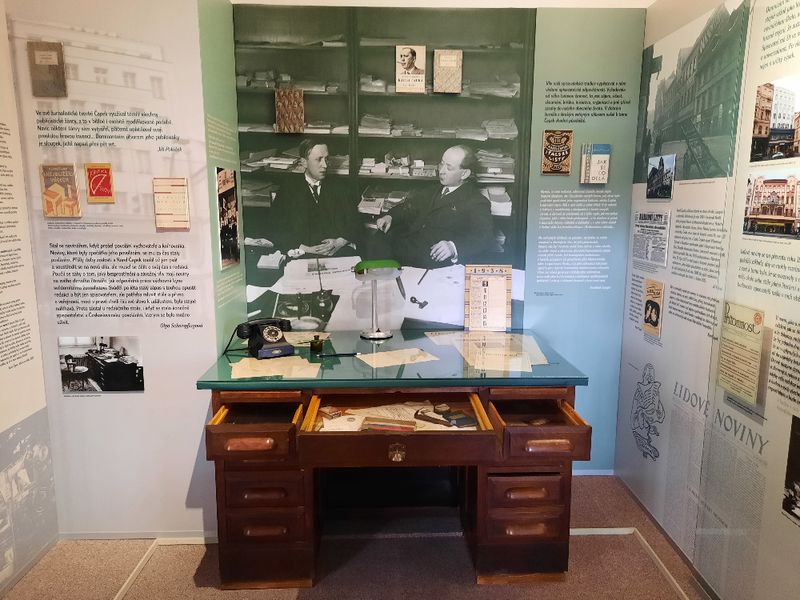 Zdroj: Památník Karla Čapka ve Staré Huti u Dobříše
