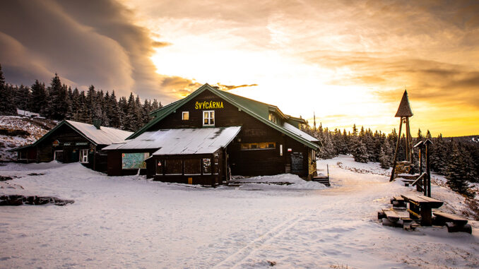 Turistická chata Švýcárna. 