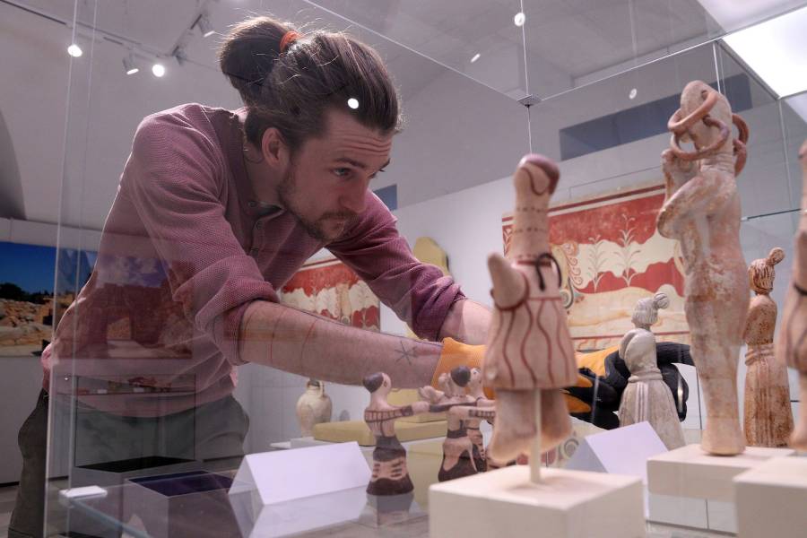 Výstava Řecko na úsvitu dějin. Zdroj: Muzeum regionu Valašsko