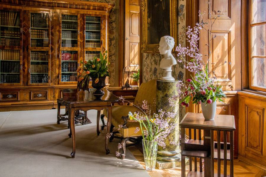 Tulipománie na zámku Buchlovice. Zdroj: Národní památkový ústav, CC BY-NC-ND 3.0 CZ, zamek-buchlovice.cz