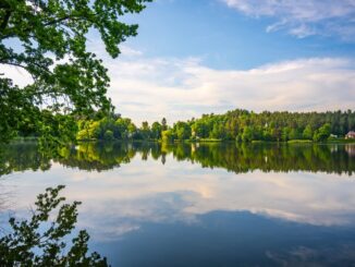 Hamerské jezero. Zdroj: Shutterstock.com/2445816967/Pyty