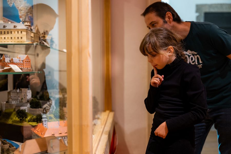 Expozice Země hradů. Foto: Miroslav Bitter. Zdroj: Informační a kulturní centrum obce Hukvaldy 