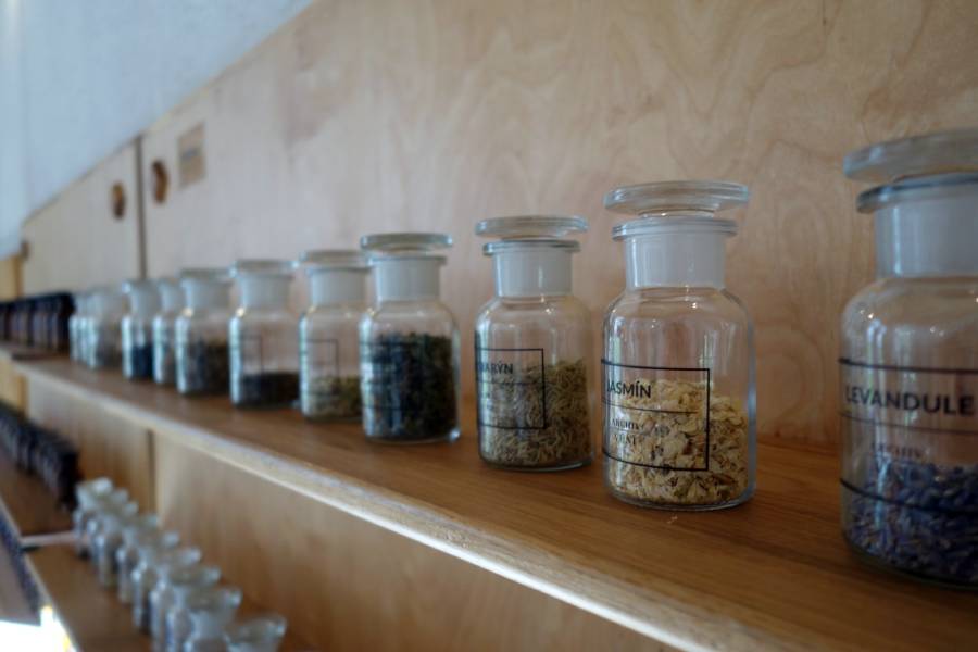 Archiv vůní v klášteře Kladruby. Zdroj: Národní památkový ústav