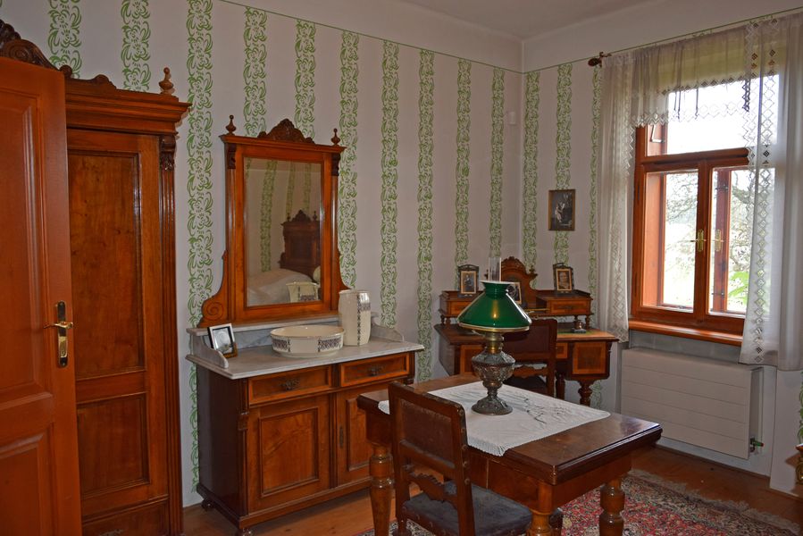 Hukvaldský památník Leoše Janáčka. Zdroj: Informační a kulturní centrum obce Hukvaldy 