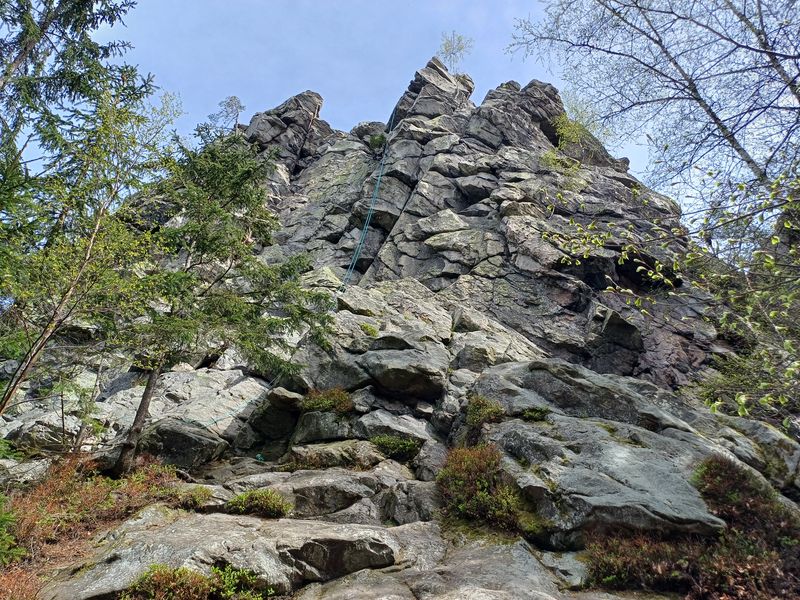 Drátenická skála ve Žďárských vrších. Foto Anna Petruželková