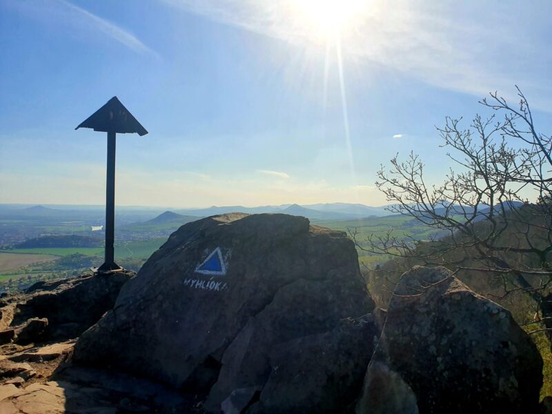 Laffitova vyhlídka. Zdroj: Destinace České středohoří