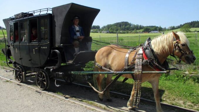 Koněspřežka – 200 let. Zdroj: Jihočeské muzeum v Českých Budějovicích