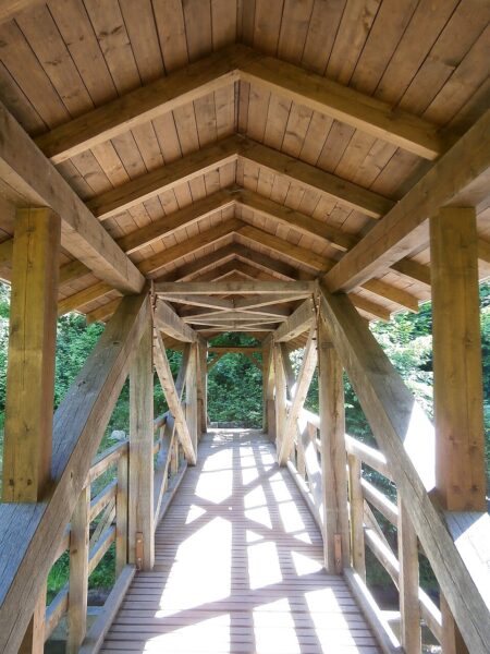 Boušínská lávka.