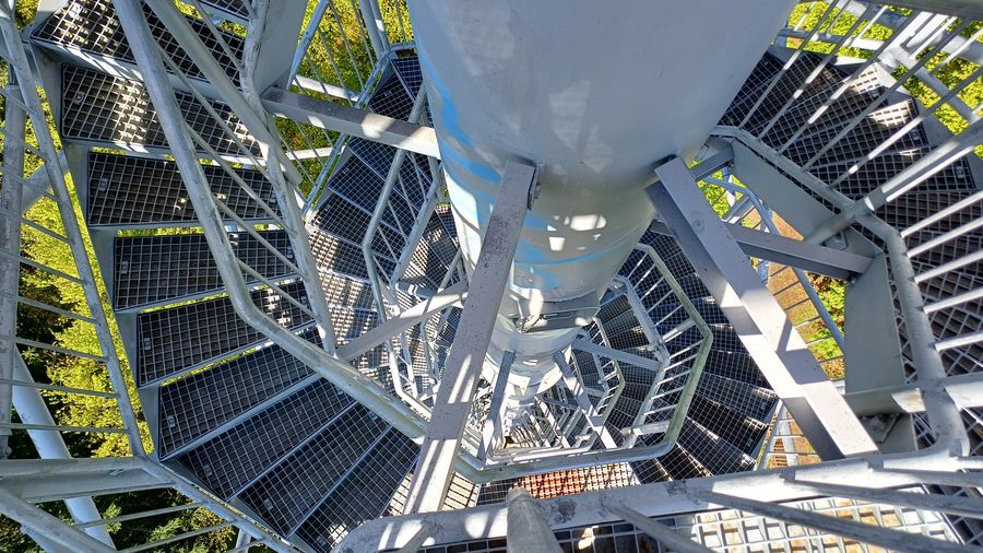 Schodiště na rozhledně Jarník. Foto: Anna Petruželková