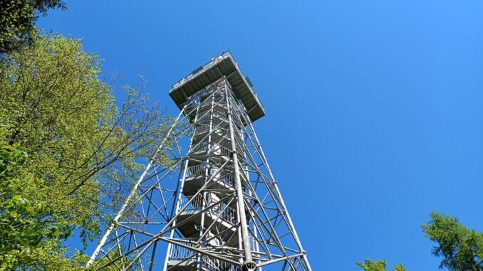 Rozhledna Jarník u Písku. Foto: Anna Petruželková