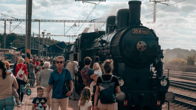 Festival parních lokomotiv. Zdroj: Steam Story Agency s.r.o