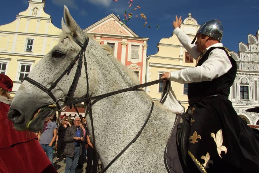 Svatováclavské slavnosti v Telči. Zdroj: Město Telč