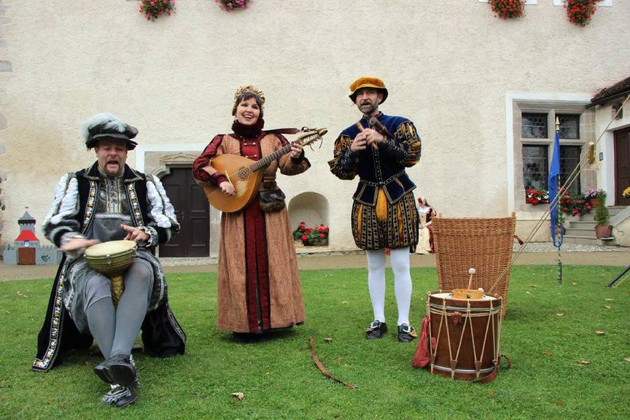 Podzimní slavnosti na hradě Nové Hrady. Foto: Daniela Řezáčová. Zdroj: Národní památkový ústav