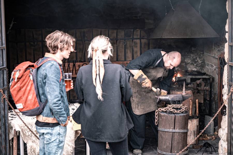 Hodokvas na Slezskoostravském hradě. Zdroj: Černá louka s.r.o.