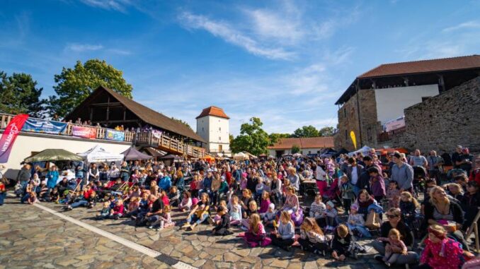 Hodokvas na Slezskoostravském hradě. Zdroj: Černá louka s.r.o.