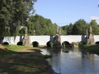Most v Bělé nad Radbuzou. Zdroj: Wikipedie. CC BY-SA 4.0 Autor: RomanM82