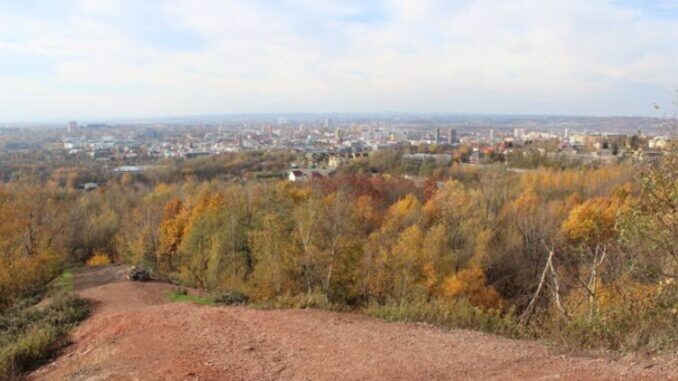 Ostrava z Haldy Ema. Foto: Alice Suchá