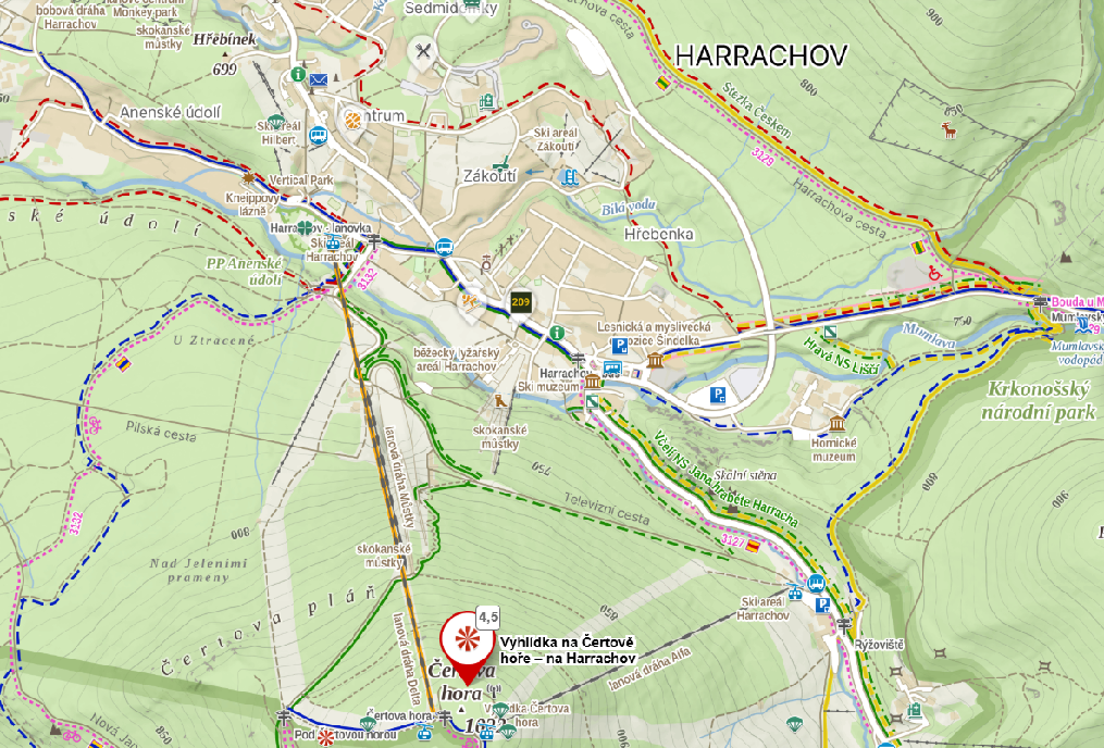 Jak se dostat na Čertovu horu. Zdroj: Petr Digrin