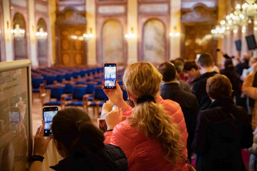Den otevřených dveří v sídle Senátu. Zdroj: Senát PČR
