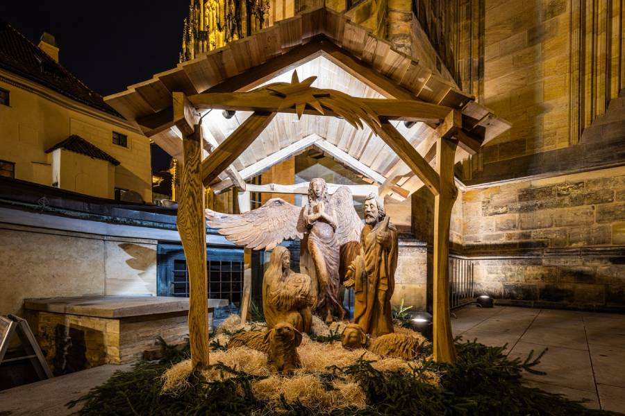 Betlém na Pražském hradě. Zdroj: Pražský hrad