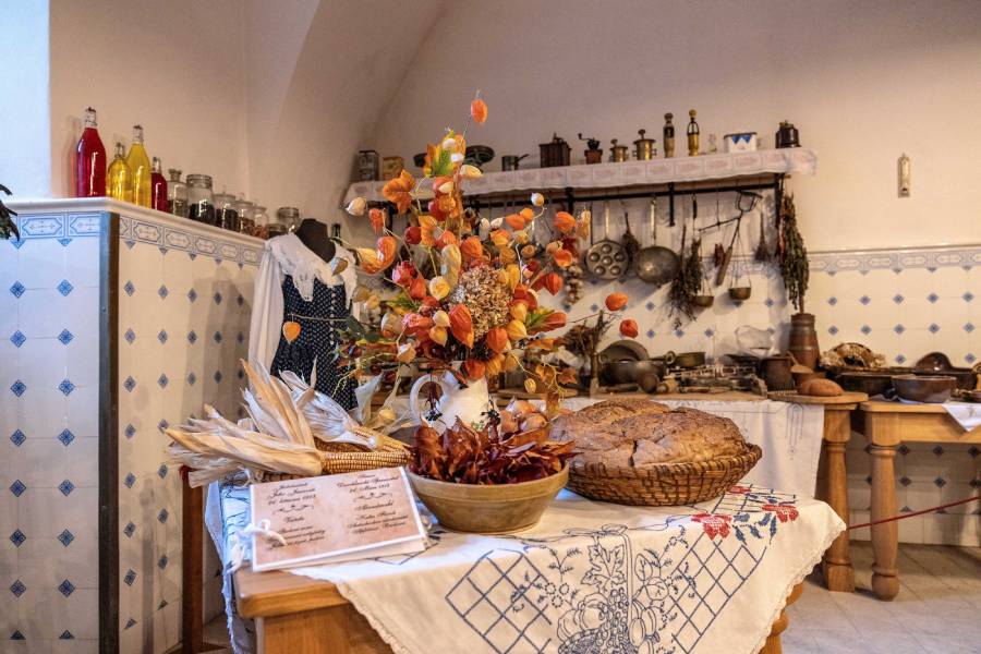 Svatomartinské prohlídky hradu Šternberk. Zdroj: Národní památkový ústav