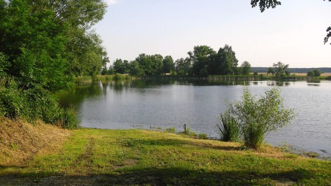 Drahotínský rybník.