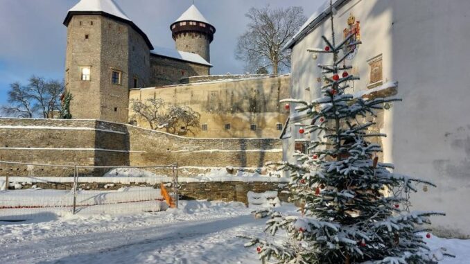 Vánoce na hradě Sovinci. Zdroj: Muzeum Bruntál