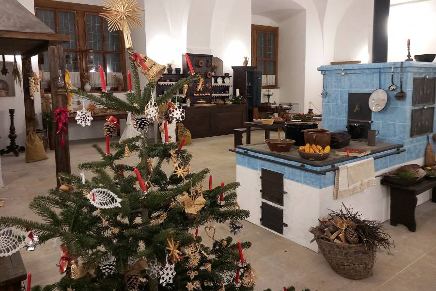 Zámecká kuchyně na zámku v Litomyšli. Zdroj: Národní památkový ústav