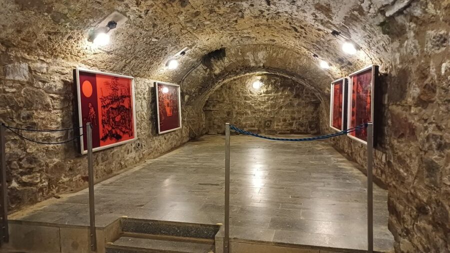 Chodby středověkého podzemí v Táboře. Foto: Anna Petruželková