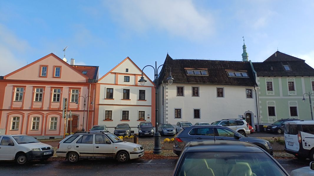 Náměstí Mikuláše z Husi v Táboře. Foto: Anna Petruželková